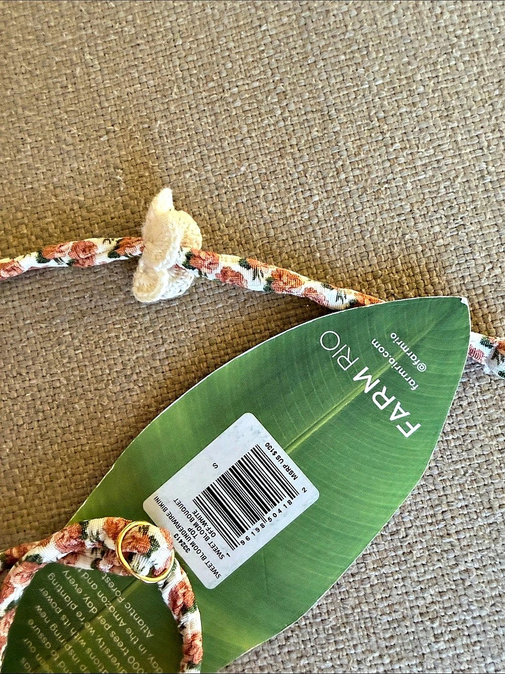 Farm Rio Underwire Bikini Top - Picture 3 of 3